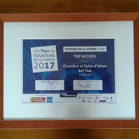Chambres D'hôtes Bel'vue Chauvigny Extérieur photo